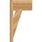 Ekena Millwork Traditional Block Rough Sawn Outlooker, Western Red Cedar, 8"W x 14"D x 26"H OUT08X14X26TRA05RWR - alternate 3